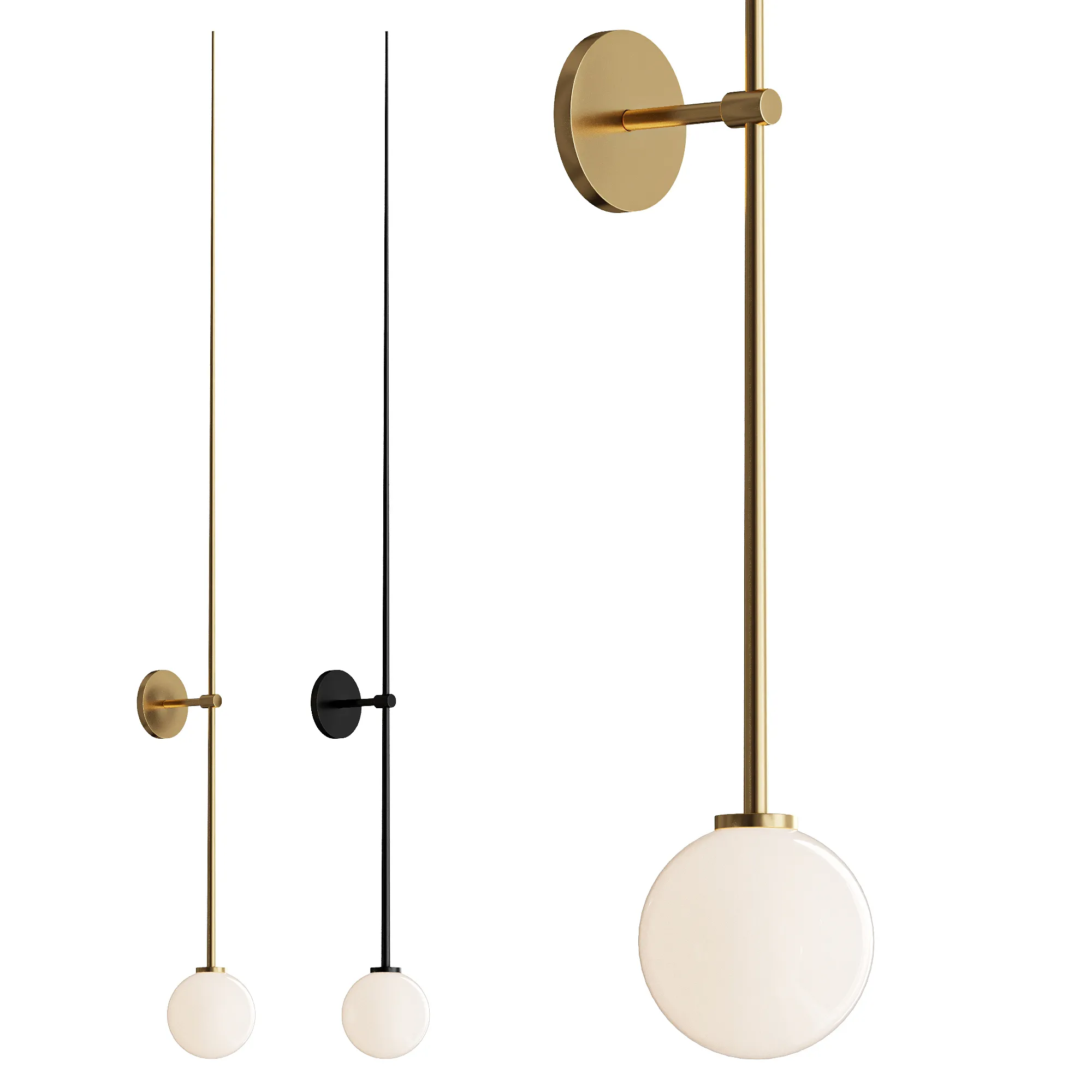 Arandela em forma de bola ImperiumLoft LINES Modelo 3D .c4d .max .obj .3ds .fbx .stl .blend 