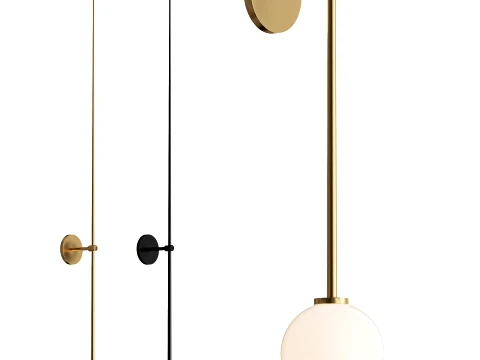ImperiumLoft LINES ball shaped sconce 3D Model