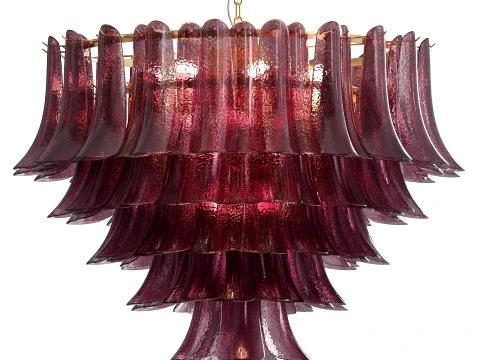 Large Modern Italian Murano Chandelier Palma 3D Model