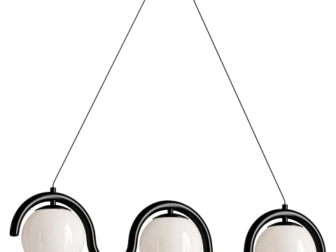 Lenox Lineer Top Sarkıt 3 kafalı 3D Model