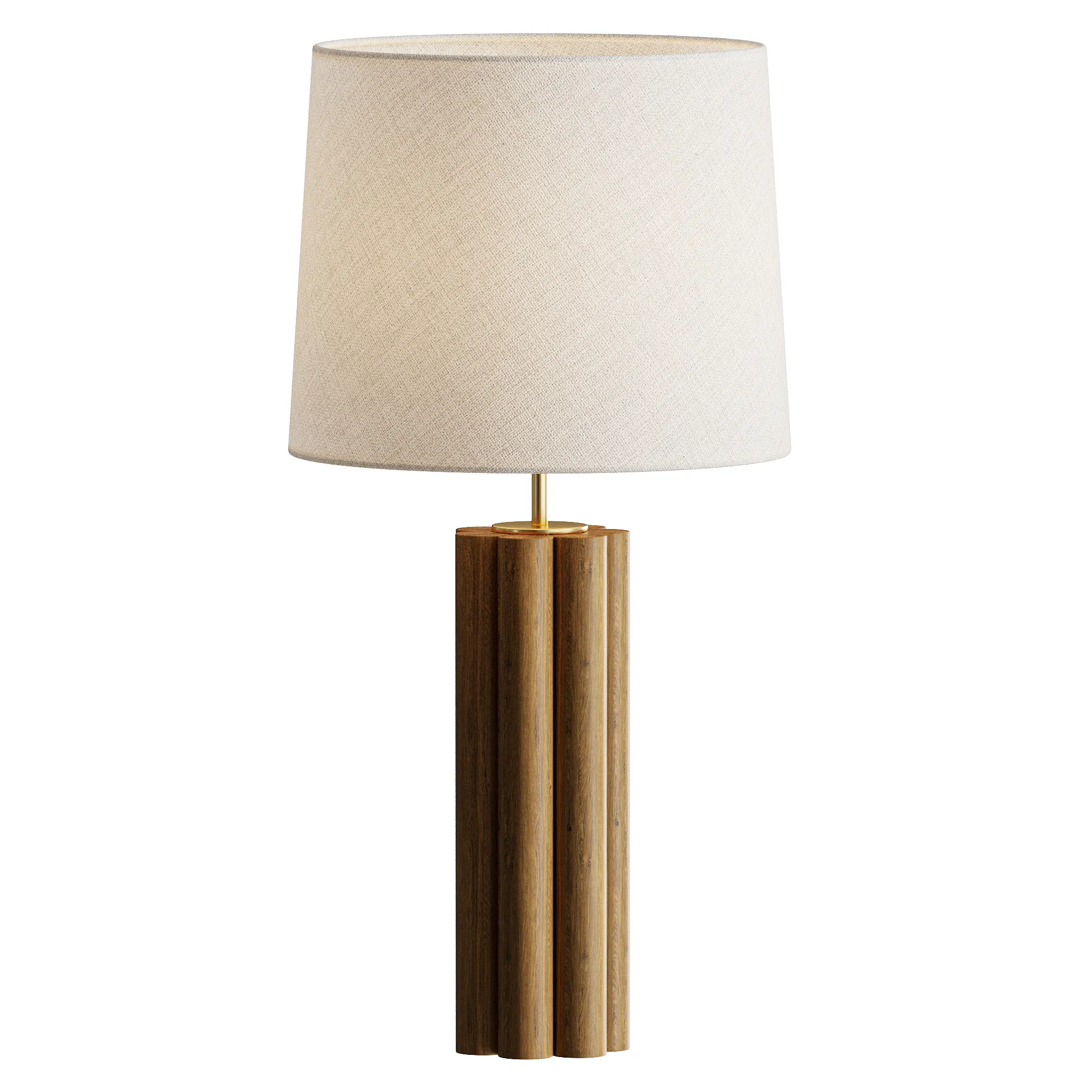 Mocha Table Lamp 3D Model .c4d .max .obj .3ds .fbx .stl .blend 