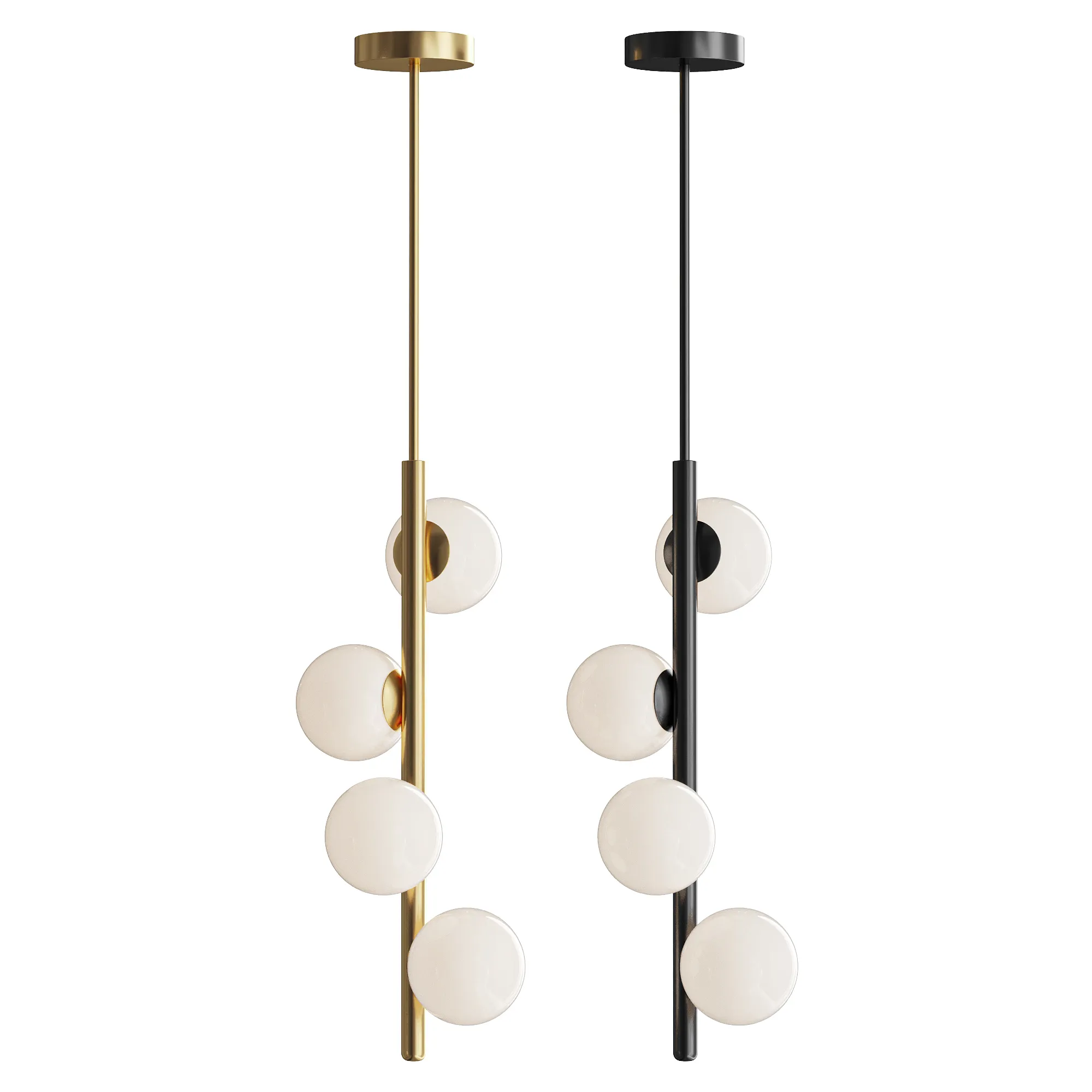 Lustre vertical moderno de lat&atilde;o Modelo 3D .c4d .max .obj .3ds .fbx .stl .blend 