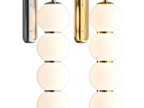 PEARLS Wall light by Formagenda 3D Model