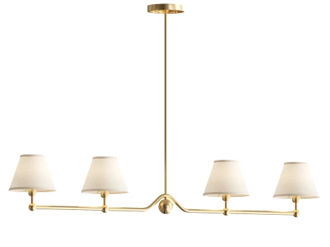 Santiago Linear Pendant Lamp 3D Model