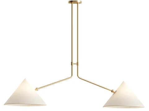 Slide 2 Arm Pendant Lamp 3D Model
