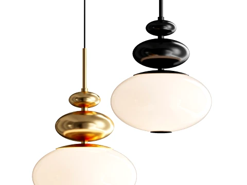 Trendy Trinity Pendant 3D Model