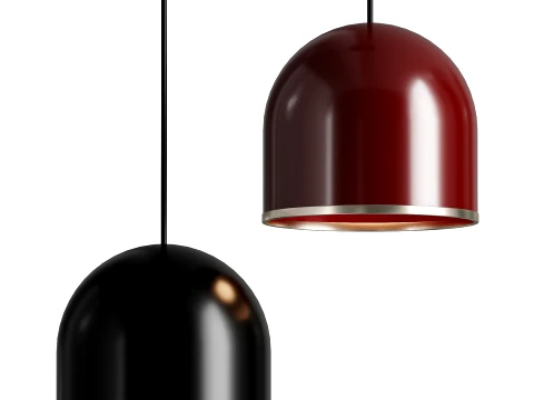 Veridia Minimalist Kaldırılabilir İnce Sarkıt Işık 3D Model