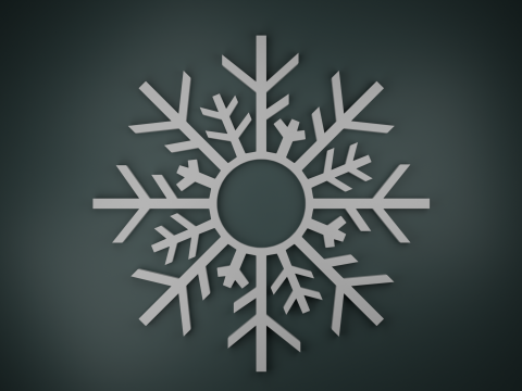 Snowflake 3D Model
