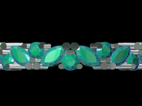ダイヤモンドリング 3Dモデル