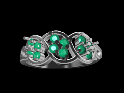 DIAMOND RING 3D Modell