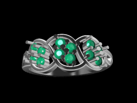 DIAMOND RING 3D Model