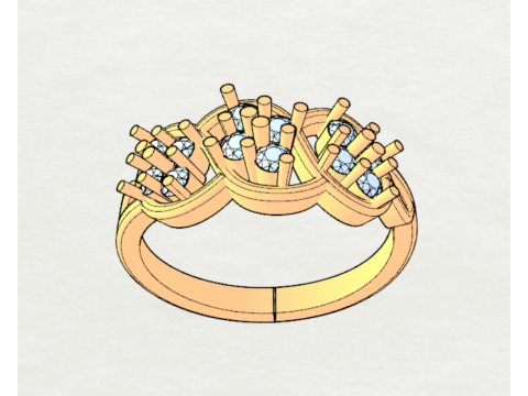 DIAMOND RING 3D Modell