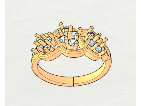 DIAMOND RING 3D Model