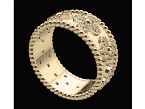 PREMIUM LADIES RING 3D Model