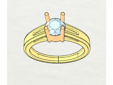 PREMIUM RING 3D Model