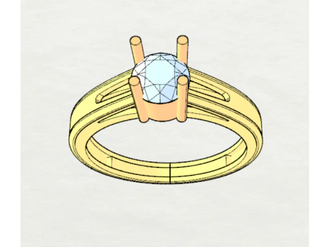 PREMIUM RING 3D Model