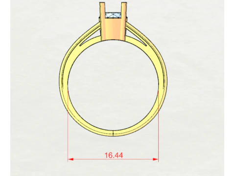 PREMIUM RING 3D Model