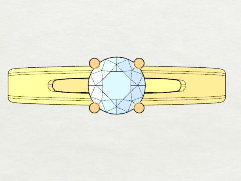 PREMIUM RING 3D Model
