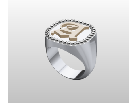 SIGNET RING Model 3D