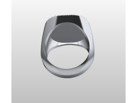 SIGNET RING Model 3D
