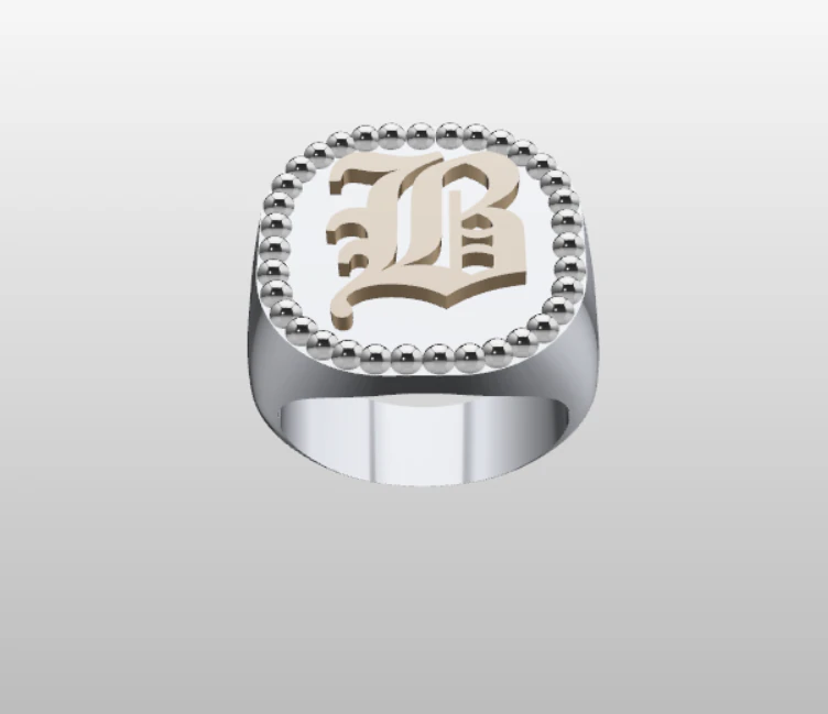 ANILLO DE SELLO Modelo 3D .c4d .max .obj .3ds .fbx .stl .blend 