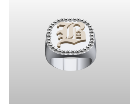 SIGNET RING 3Dモデル