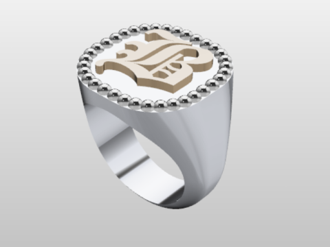 SIGNET RING 3D Модель