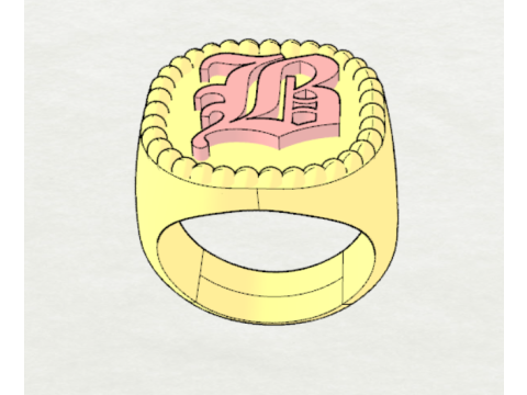 SIGNET RING 3D Модель