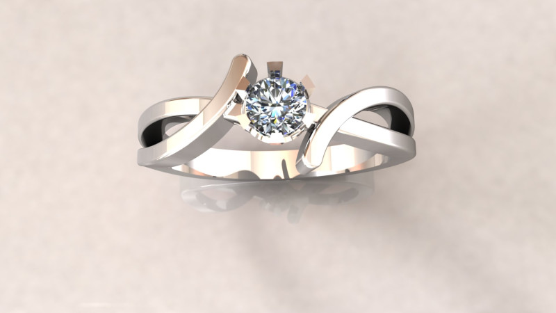 LADIES WEDDING RING 3D मॉडल .c4d .max .obj .3ds .fbx .stl .blend