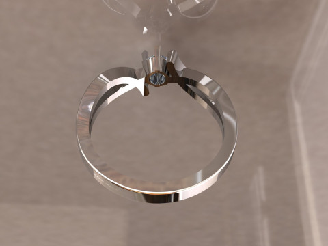 LADIES WEDDING RING 3D मॉडल