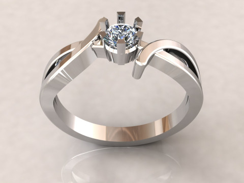 LADIES WEDDING RING 3D मॉडल