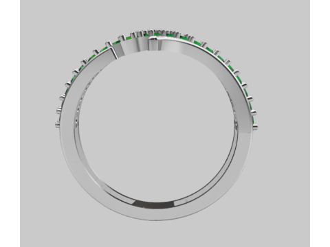 LADIES WEDDING RING 3Dモデル