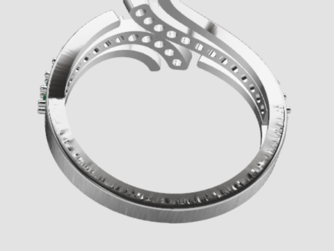 LADIES WEDDING RING 3Dモデル