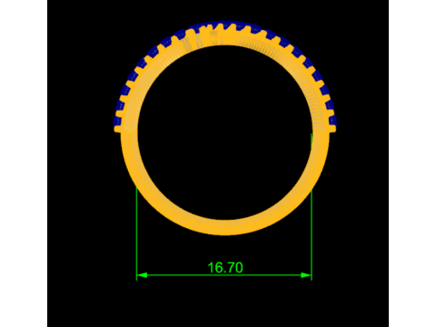 LADIES WEDDING RING 3Dモデル