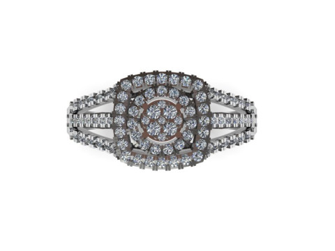 Beautiful Ladies Ring 3D 모델