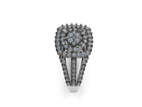 Beautiful Ladies Ring 3D Model