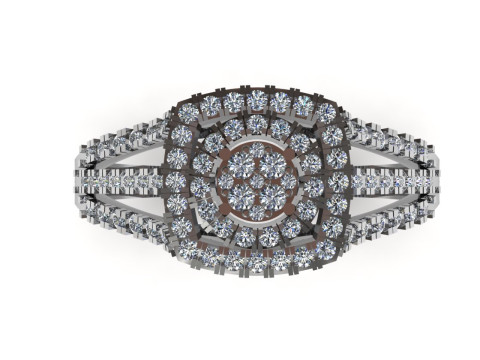 Beautiful Ladies Ring 3D 모델