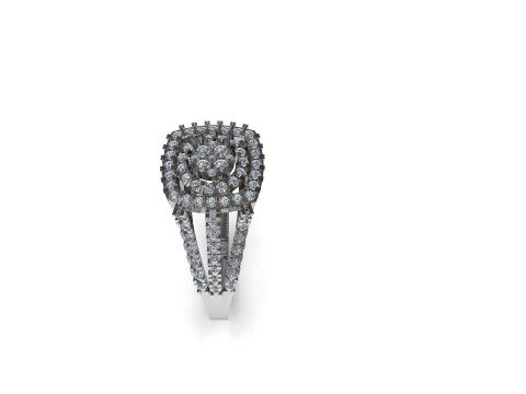 Beautiful Ladies Ring 3D Model