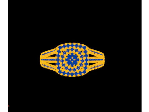 Beautiful Ladies Ring 3D Model