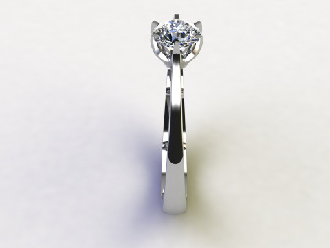 Ladies Premium Diamond Ring 3D 모델