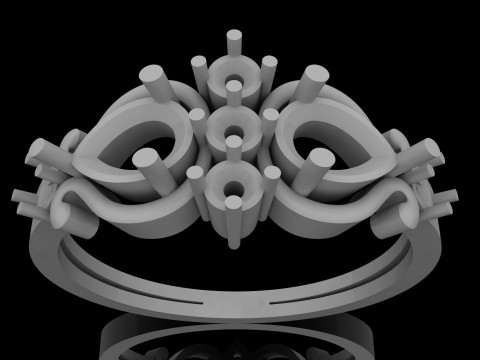 BEAUTIFUL DIAMOND RING 3D 模型
