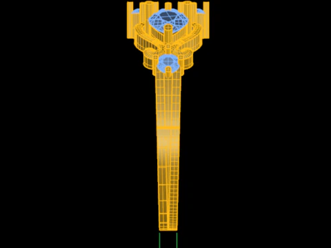 BEAUTIFUL DIAMOND RING 3D Model