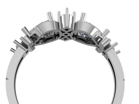 BEAUTIFUL DIAMOND RING 3D Model