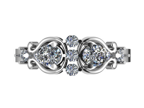 BEAUTIFUL DIAMOND RING 3D 模型
