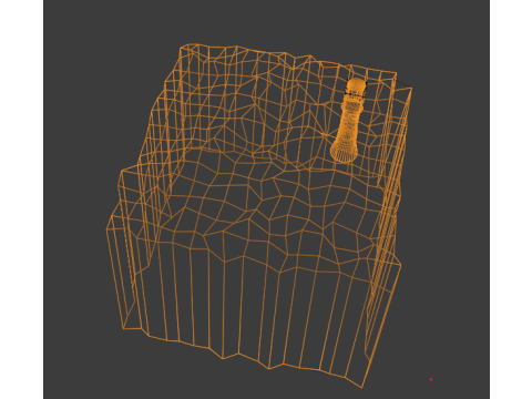 Low Poly Lighthouse 3Dモデル