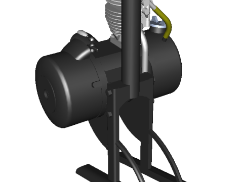 Solex engine model 14 3D Print Model