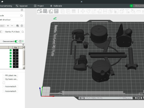 Solex engine model 14 3D Print Model
