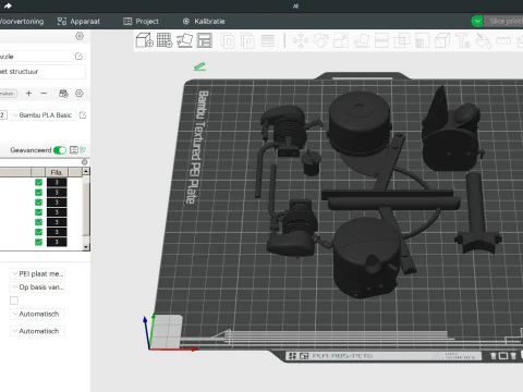 Solex engine model 14 3D Print Model
