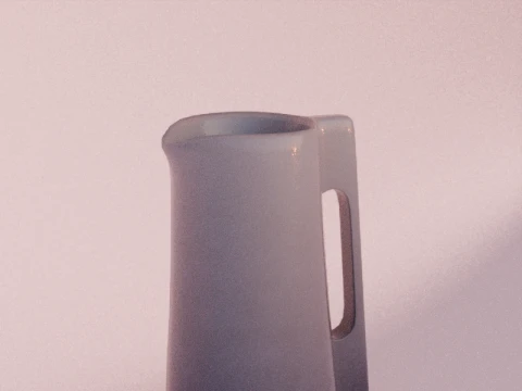 Modern ceramic pitcher 3D Model