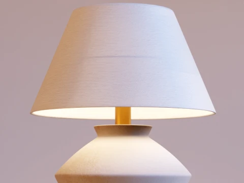 Japandi lamp set 3D Model